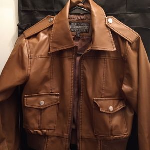 Twenty Twenty Jacket Girl Size 8 Color Brown